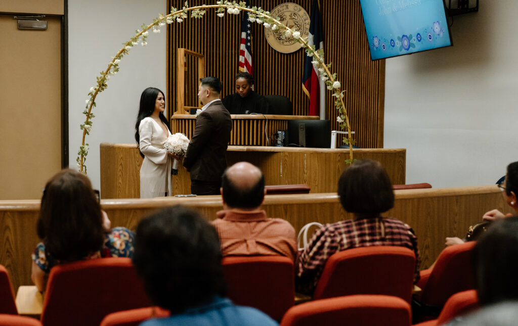 Jefferson County Texas Courthouse wedding 